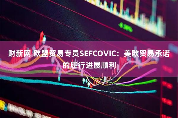 财新网 欧盟贸易专员SEFCOVIC：美欧贸易承诺的履行进展顺利