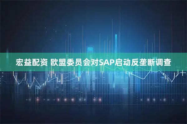 宏益配资 欧盟委员会对SAP启动反垄断调查